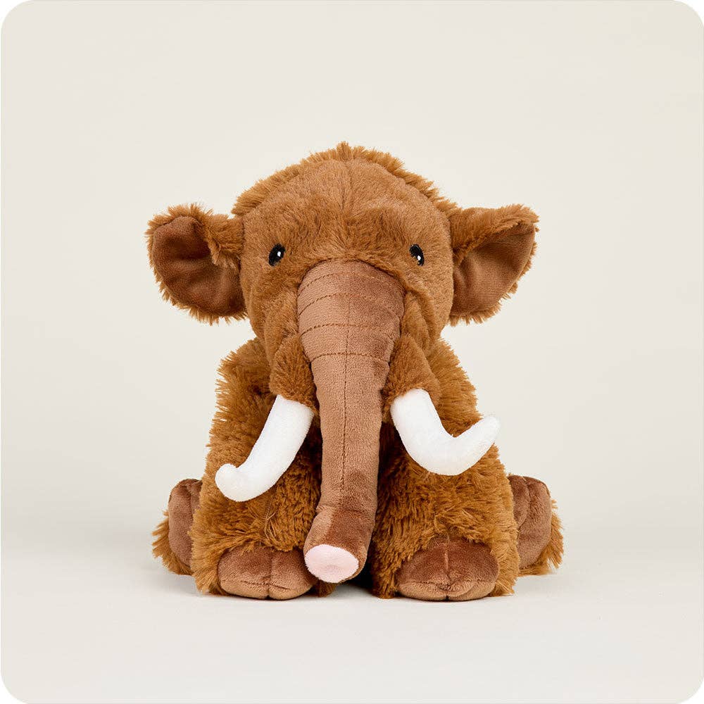 Wooly Mammoth Warmies® Plush | Large 13” Microwavable Lavender Stuffed Animal