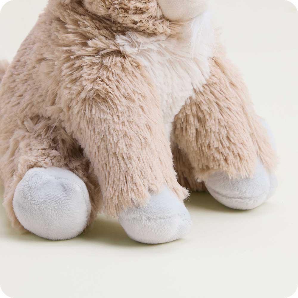 Goat Warmies Junior Plush – 9” Microwavable Lavender Scented Heating Pad Stuffed Animal