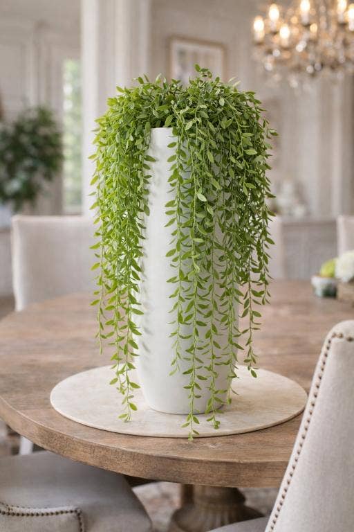 Olive Twist Garland – 40” Elegant Faux Greenery Home Décor Garland