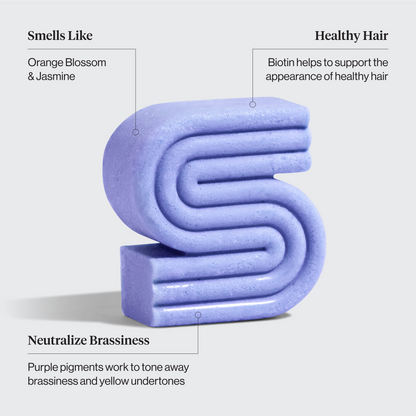 Purple Toning Shampoo & Conditioner Bar Combo for Color-Treated & Grey Hair by Kitsch