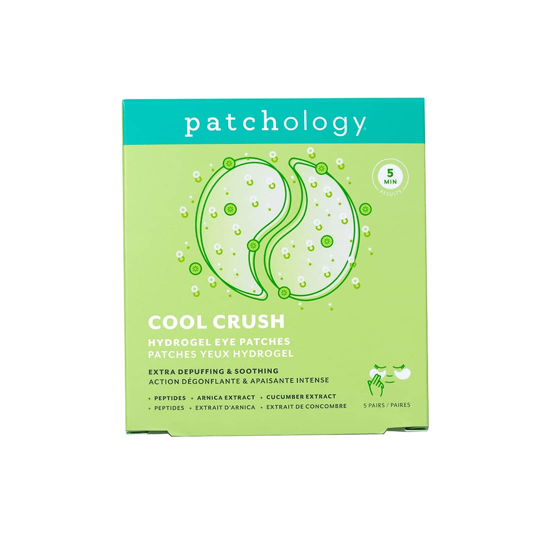 Serve Chilled Cool Crush Hydrogel Eye Patches by Patchology ❄️