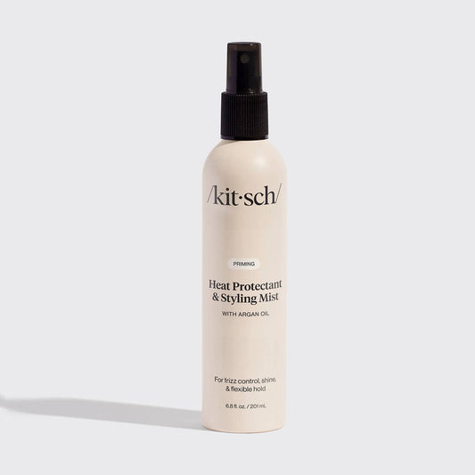 Pirming Argan Oil Heat Protectant & Styling Mist – Boost Shine & Banish Frizz ✨ by Kitch