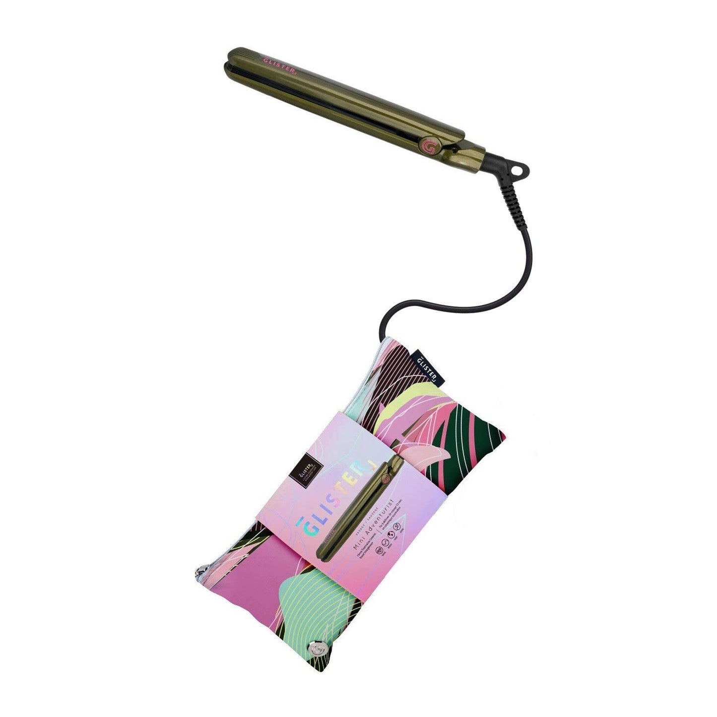 Mini Adventurist Flat Iron (with Travel Carrying Bag)