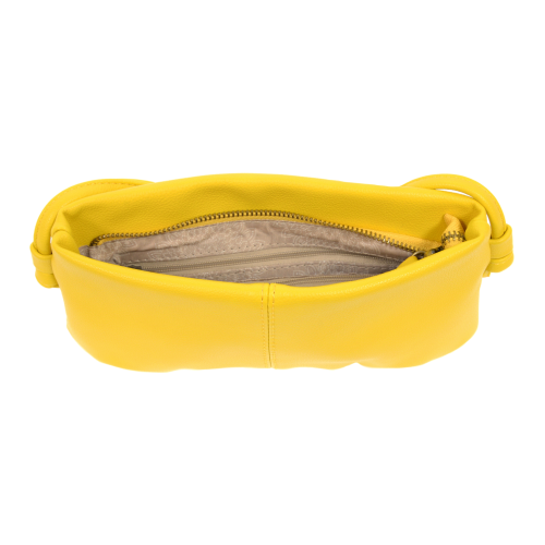 Daisy Emmie Crossbody Cinch Bag – Vegan Leather Adjustable Shoulder Purse