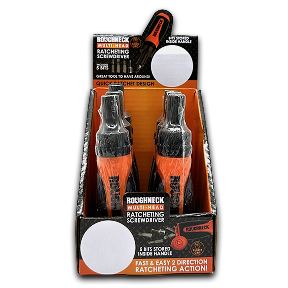 ROUGHNECK MULTI-HEAD SCREWDRIVER