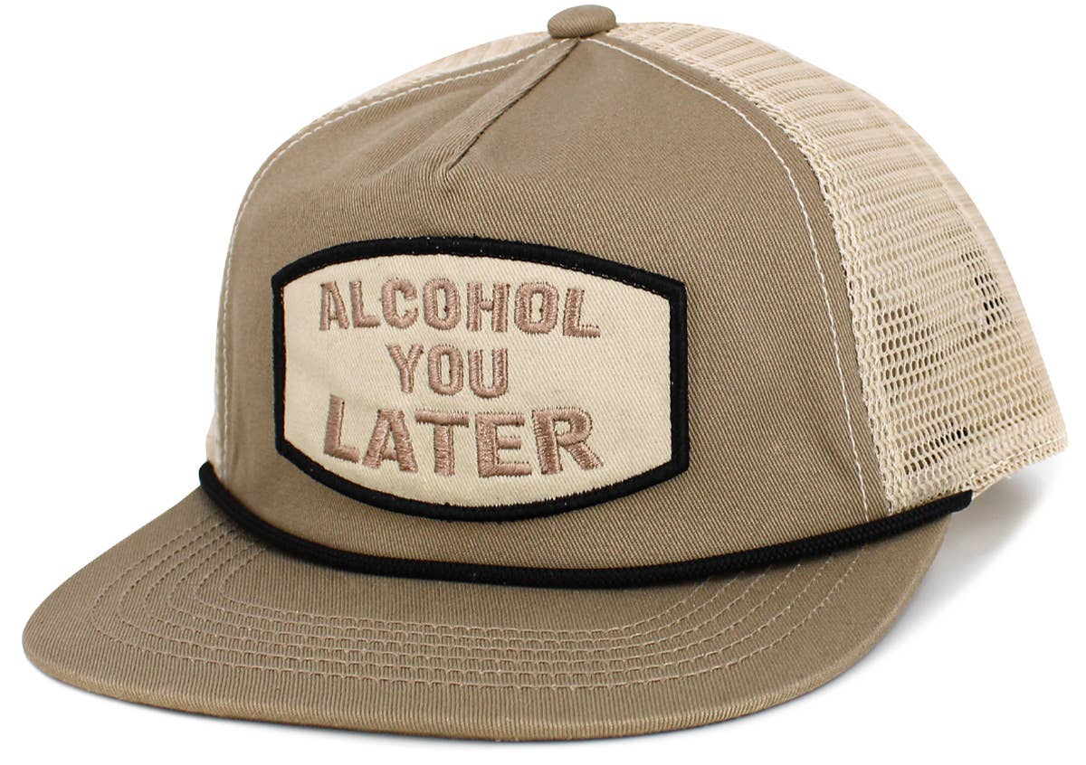 Alcohol Mesh Ballcap