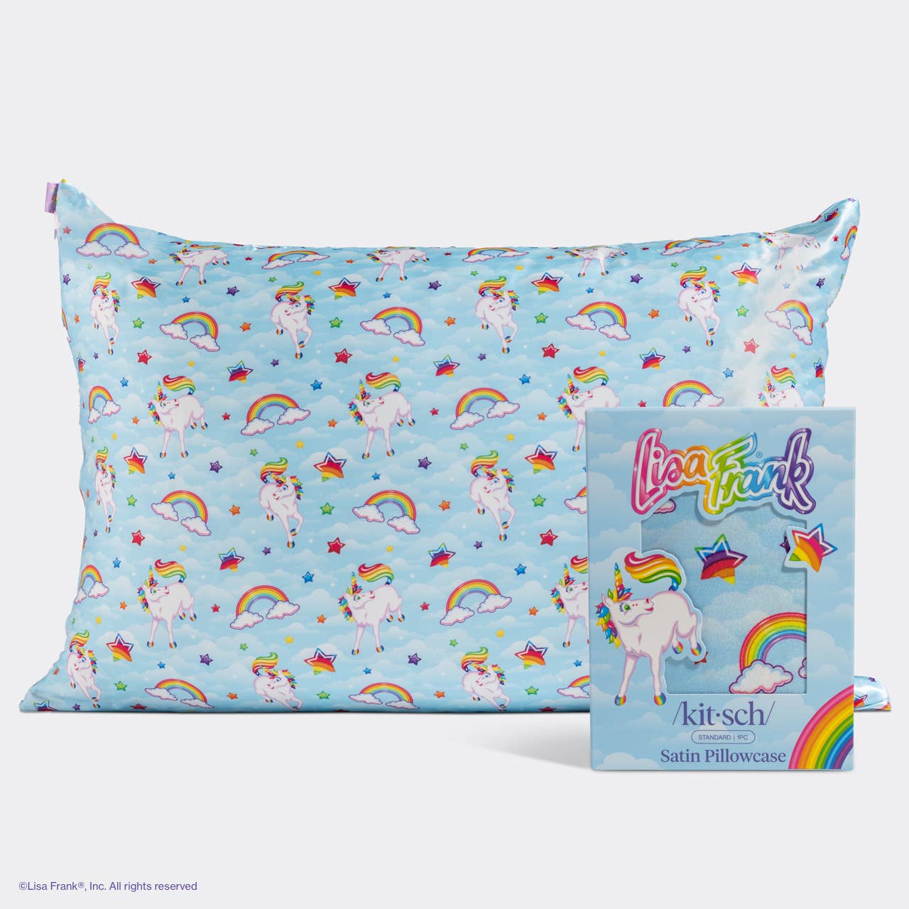 Lisa Frank Kitsch Standard Satin Pillowcase - Markie™