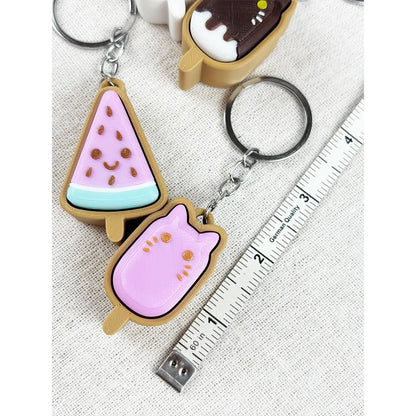 Popsicle Clicker Keychain | Cute Ice Cream Fidget Keychain