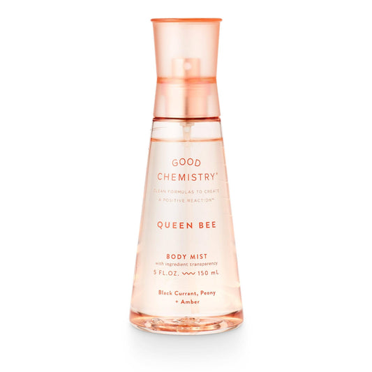 Good Chemistry Queen Bee Body Mist | Black Currant Peony Amber Fragrance Spray