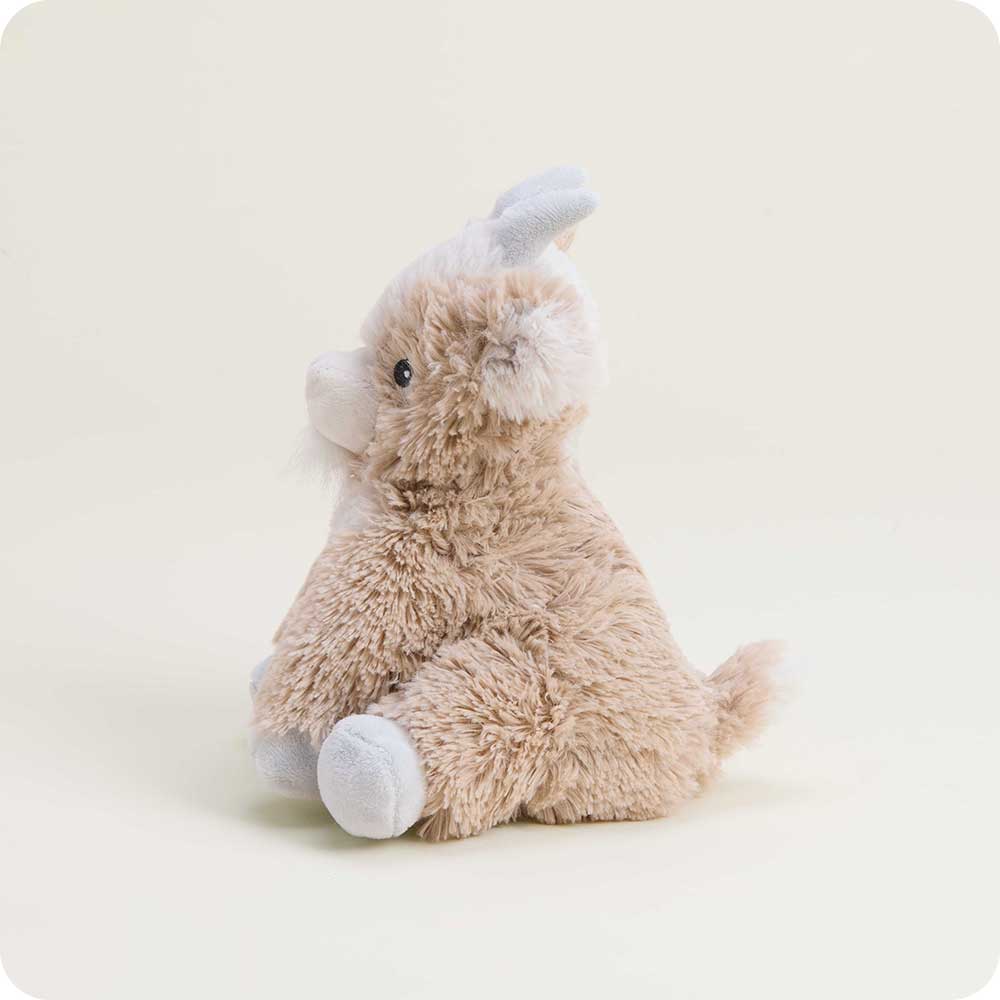 Goat Warmies Junior Plush – 9” Microwavable Lavender Scented Heating Pad Stuffed Animal
