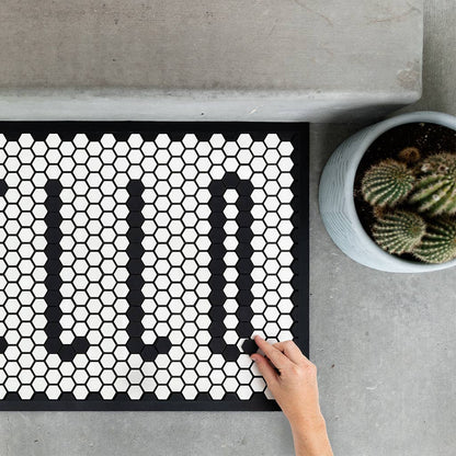 “Tile Mat Standard with customizable black letters”

“Reusable silicone tile board for home decor”

“Letter board mat for personalized messages – B7 Boutique”