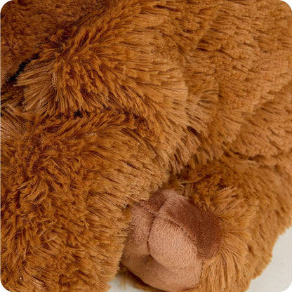 Wooly Mammoth Warmies® Plush | Large 13” Microwavable Lavender Stuffed Animal