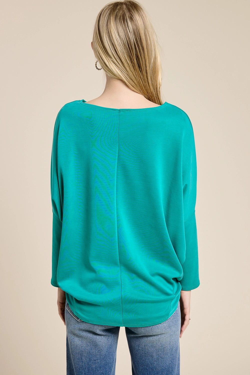 Signature Scuba Dolman Top by Charlotte Avery – Ultra Soft Relaxed Fit Everyday Top