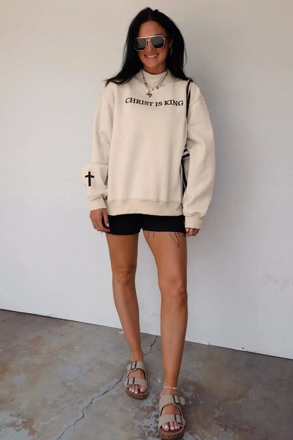 ~PREORDER~ King of Kings Embroidered Sweatshirt ~PREORDER~