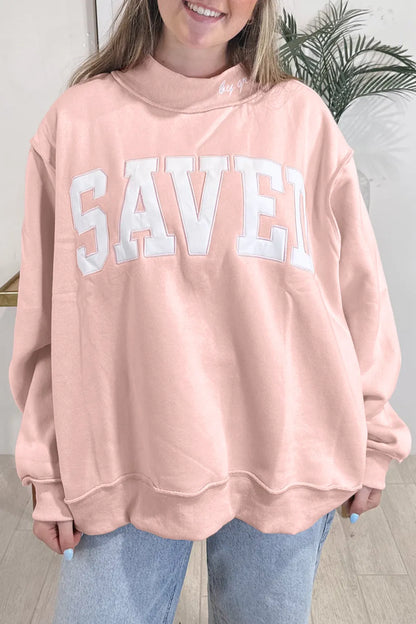 ~PREORDER~ Saved By Grace Pink Sweatshirt ~PREORDER~