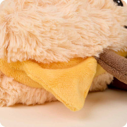 Grilled Cheese Warmies Plush – Microwavable Lavender Scented Heating Pad Comfort Plush