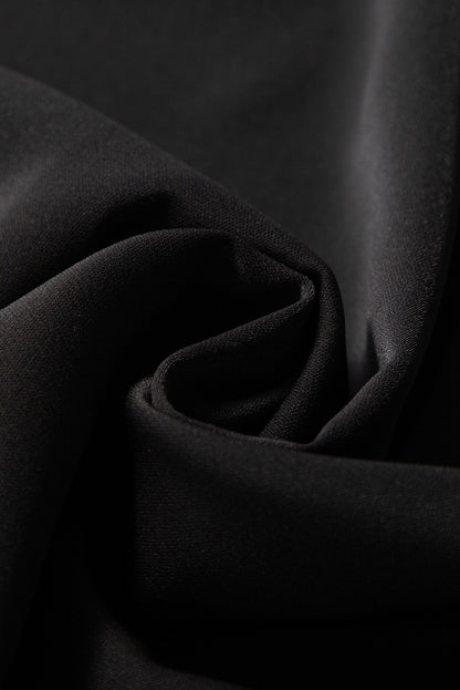 ~PREORDER ~ Black Lace Sleeve Keyhole Blouse ~PREORDER ~