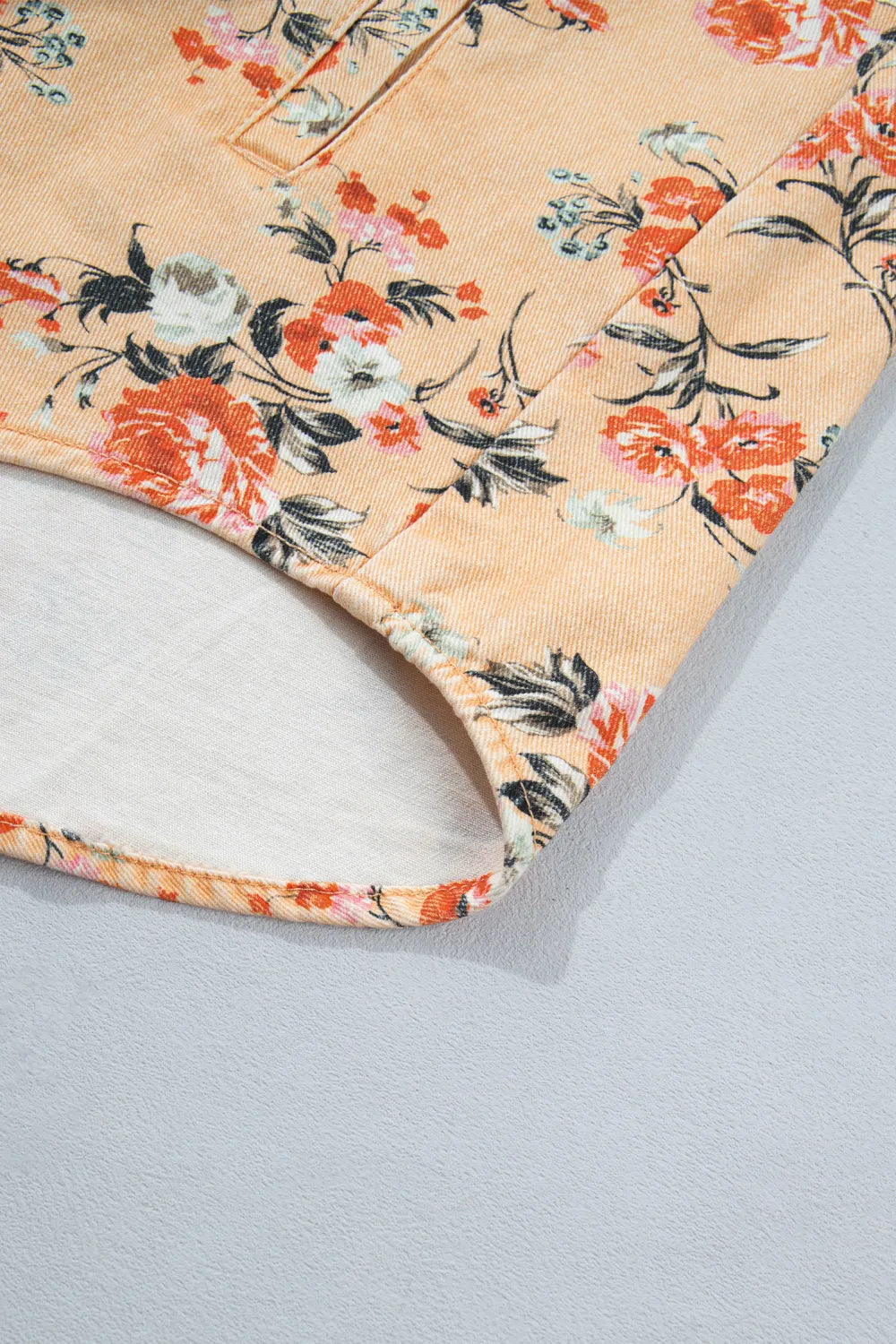 ~PREORDER~ Autumn Bloom Floral Denim Shacket ~PREORDER~