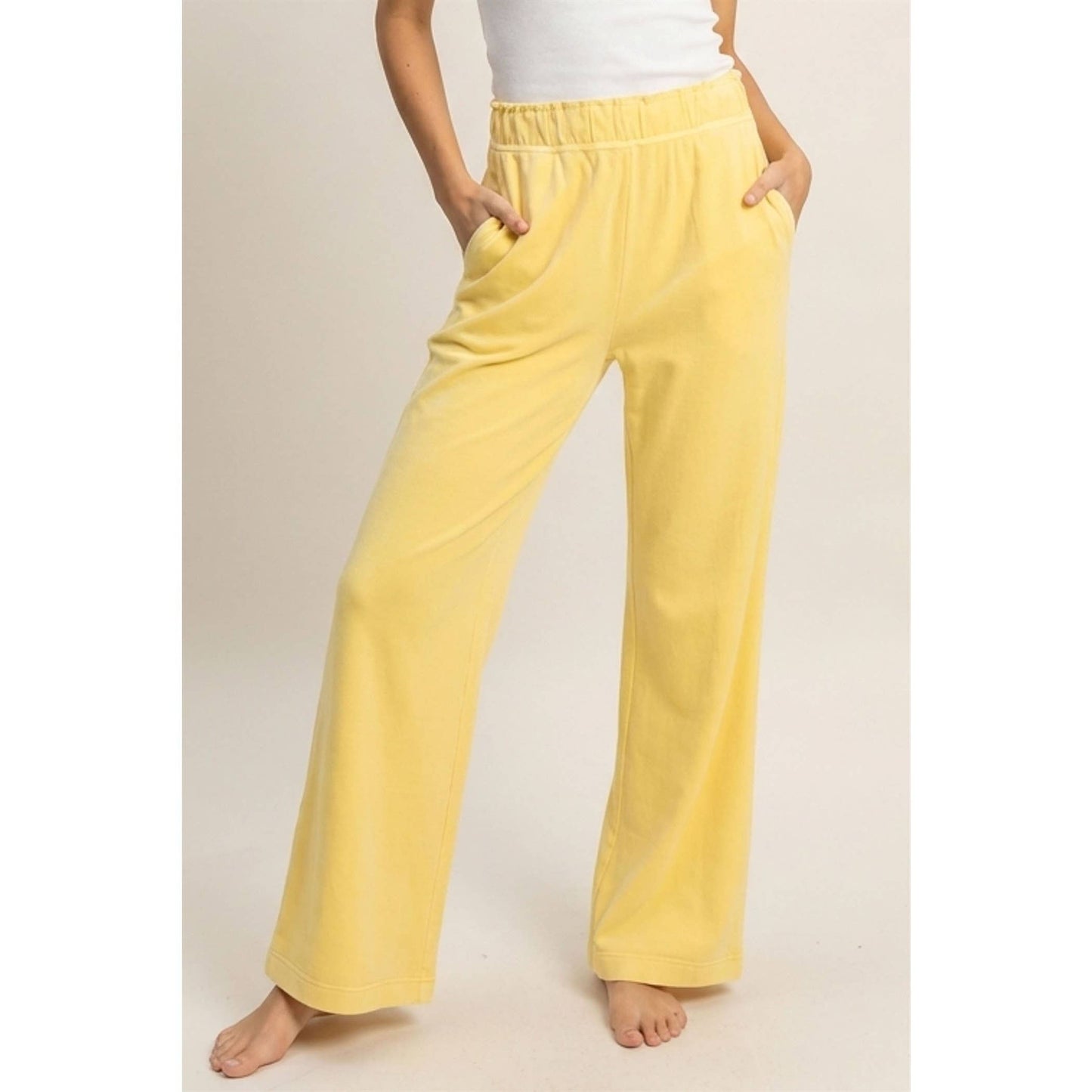 High Waist Flare Pants by Double Zero | Women’s Pull-On Flare Pants