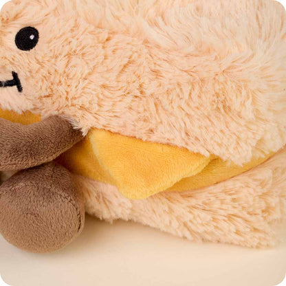 Grilled Cheese Warmies Plush – Microwavable Lavender Scented Heating Pad Comfort Plush