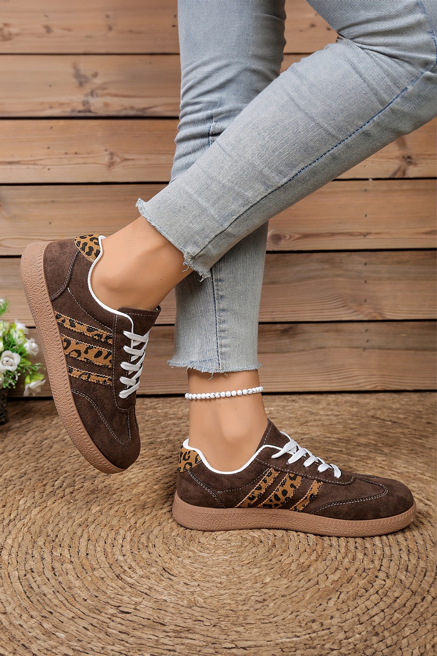 The Daily Dash Leopard Sneakers