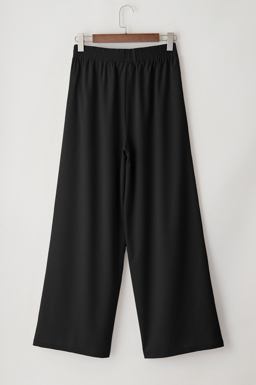 Midnight Tie-Front Wide Leg Pants