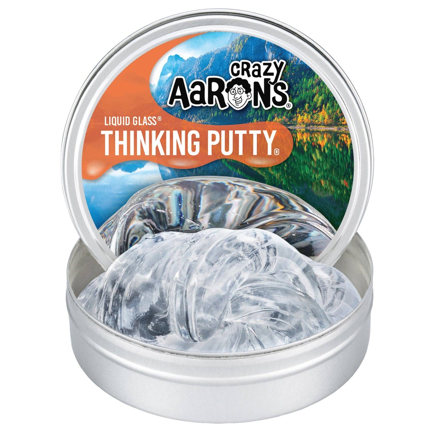 Liquid Glass Thinking Putty® – Crystal Clear Sensory Putty for Kids & Adults