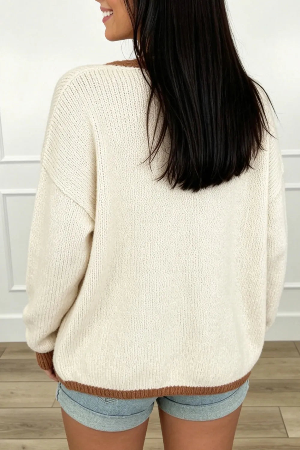 ~PREORDER~ Cinnamon Cream Tie Front Cardigan ~PREORDER~