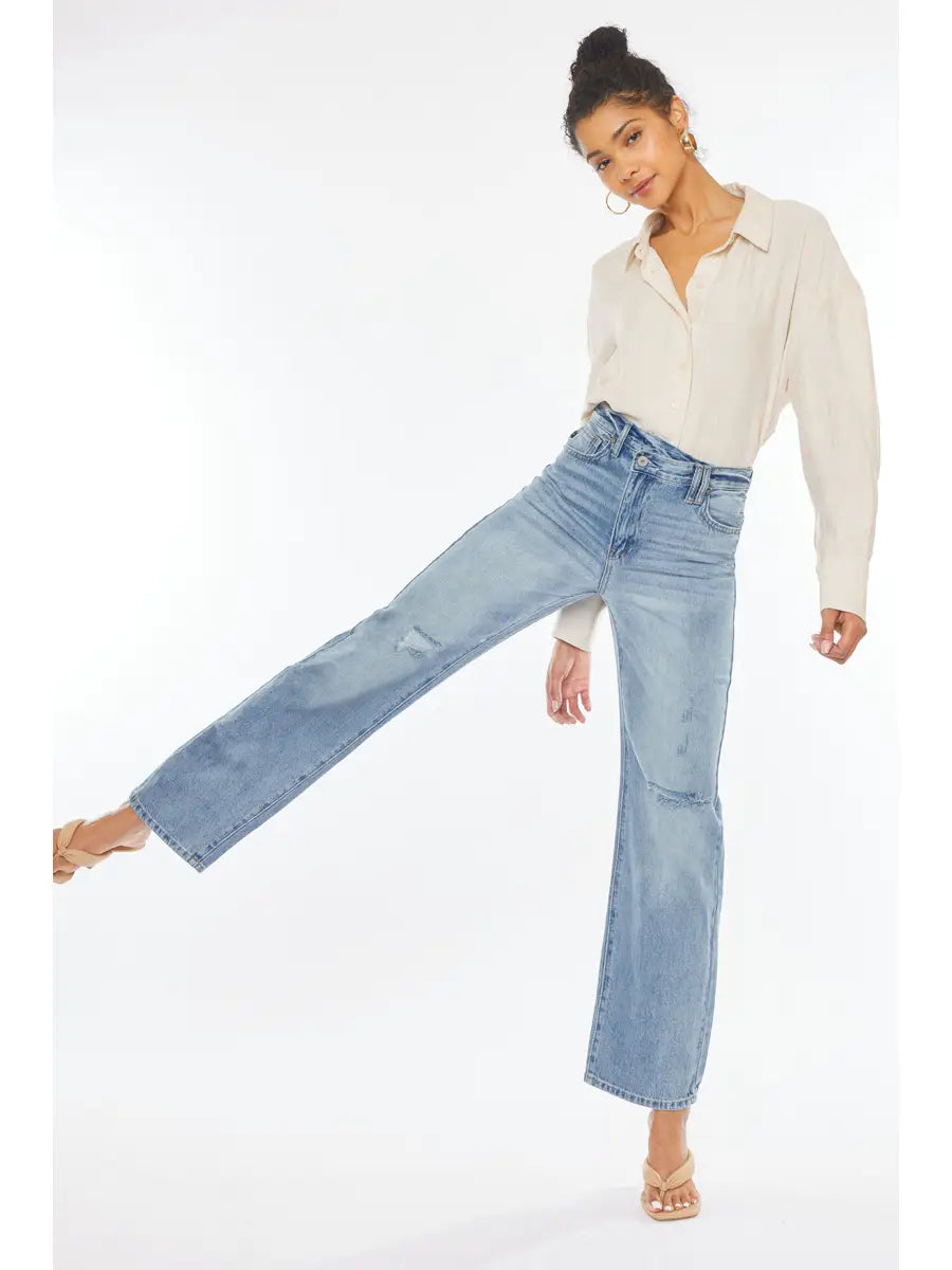 90'S WIDE LEG STRAIGHT  Kan Can JEANS