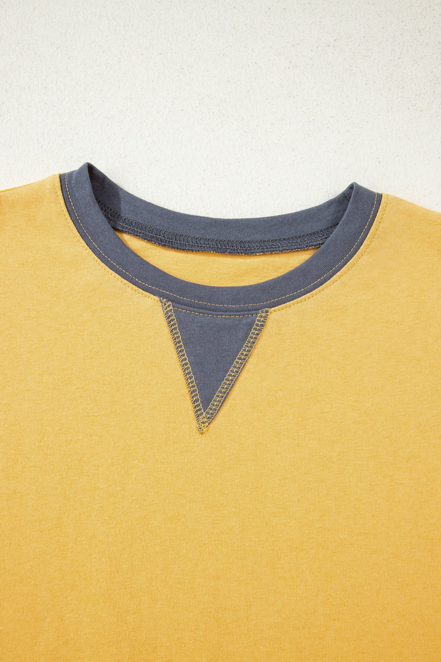 Sunny Days Contrast Trim Tee ☀️
