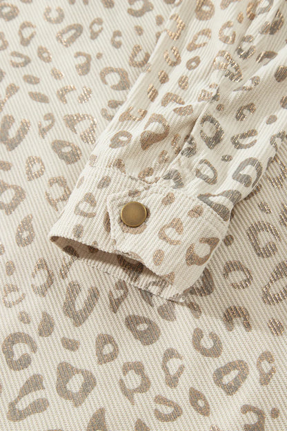 ~PREORDER~ Wildly Neutral Corduroy Leopard Jacket ~PREORDER~