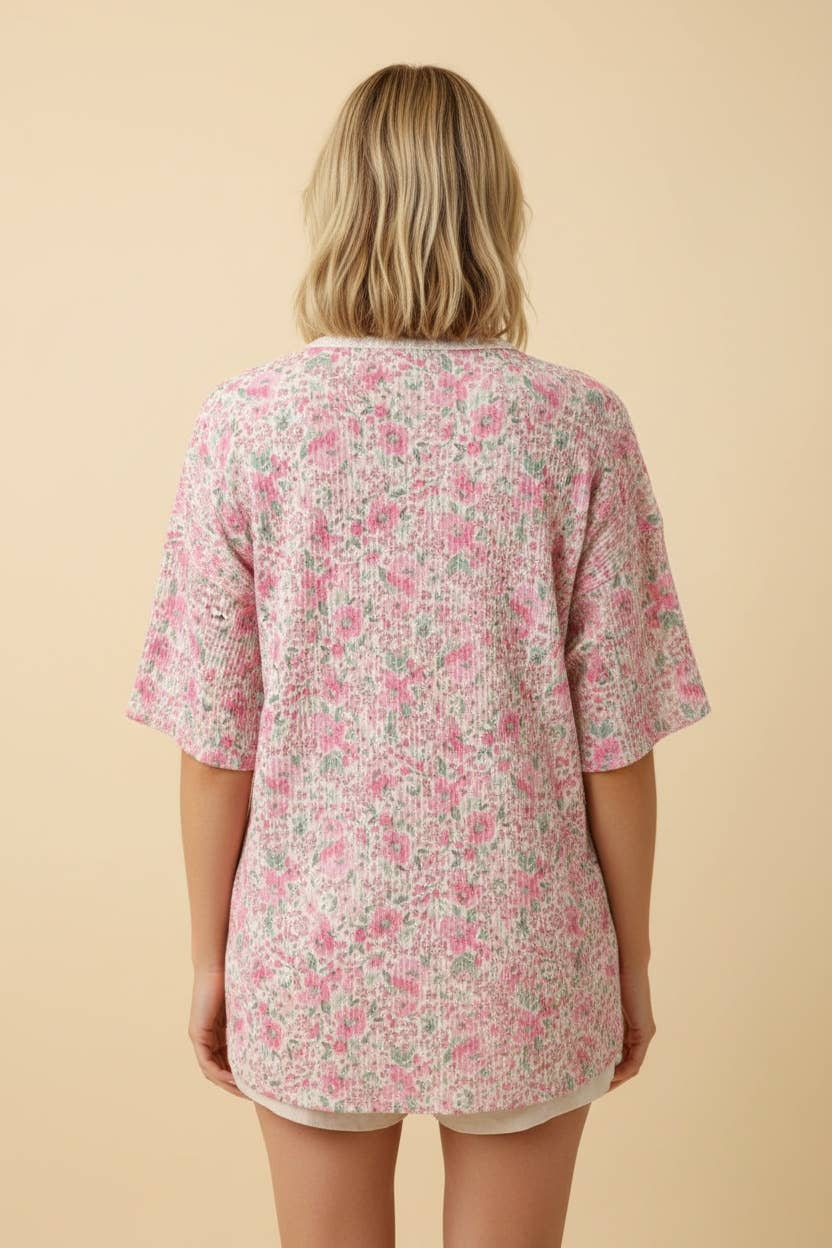 Bloom & Balance Button Top