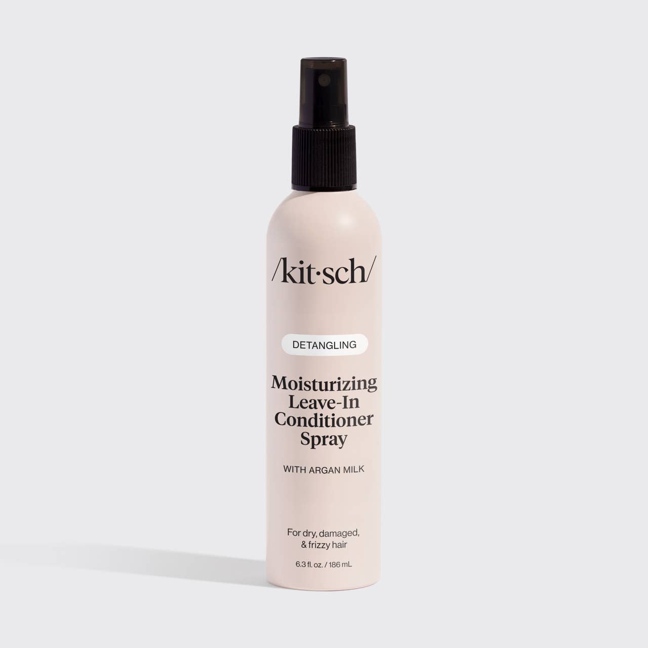 Kitsch Argan Milk Leave-In Conditioner – Lightweight Detangling Spray for Soft, Smooth, Frizz-Free Hair