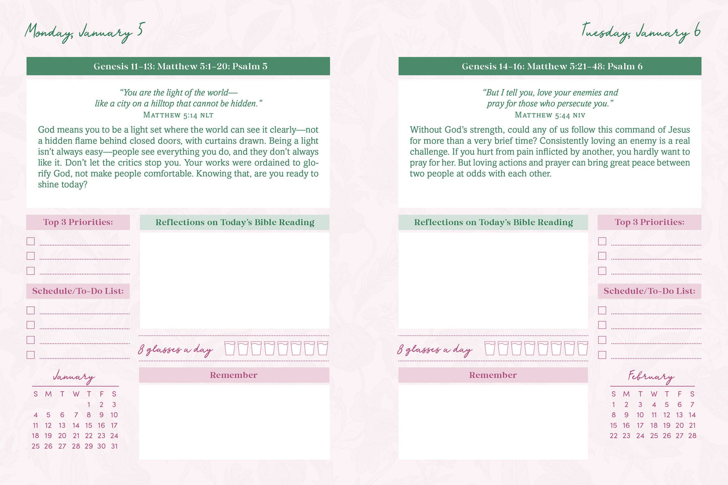 Read Through the Bible in a Year Planner – 2026 Edition