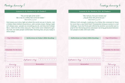 Read Through the Bible in a Year Planner – 2026 Edition