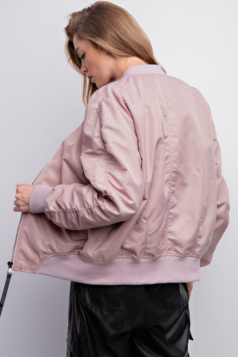 PARACHUTE ZIP UP BOMBER JACKET by EASEL