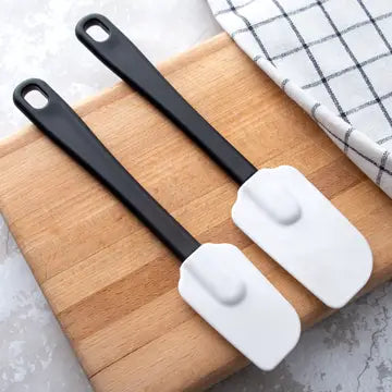 “Rada flexible silicone spatula set with large and small spatula”

“Heat-resistant non-stick safe kitchen spatulas by Rada”

“Silicone cooking utensils – flexible spatula duo – B7 Boutique”