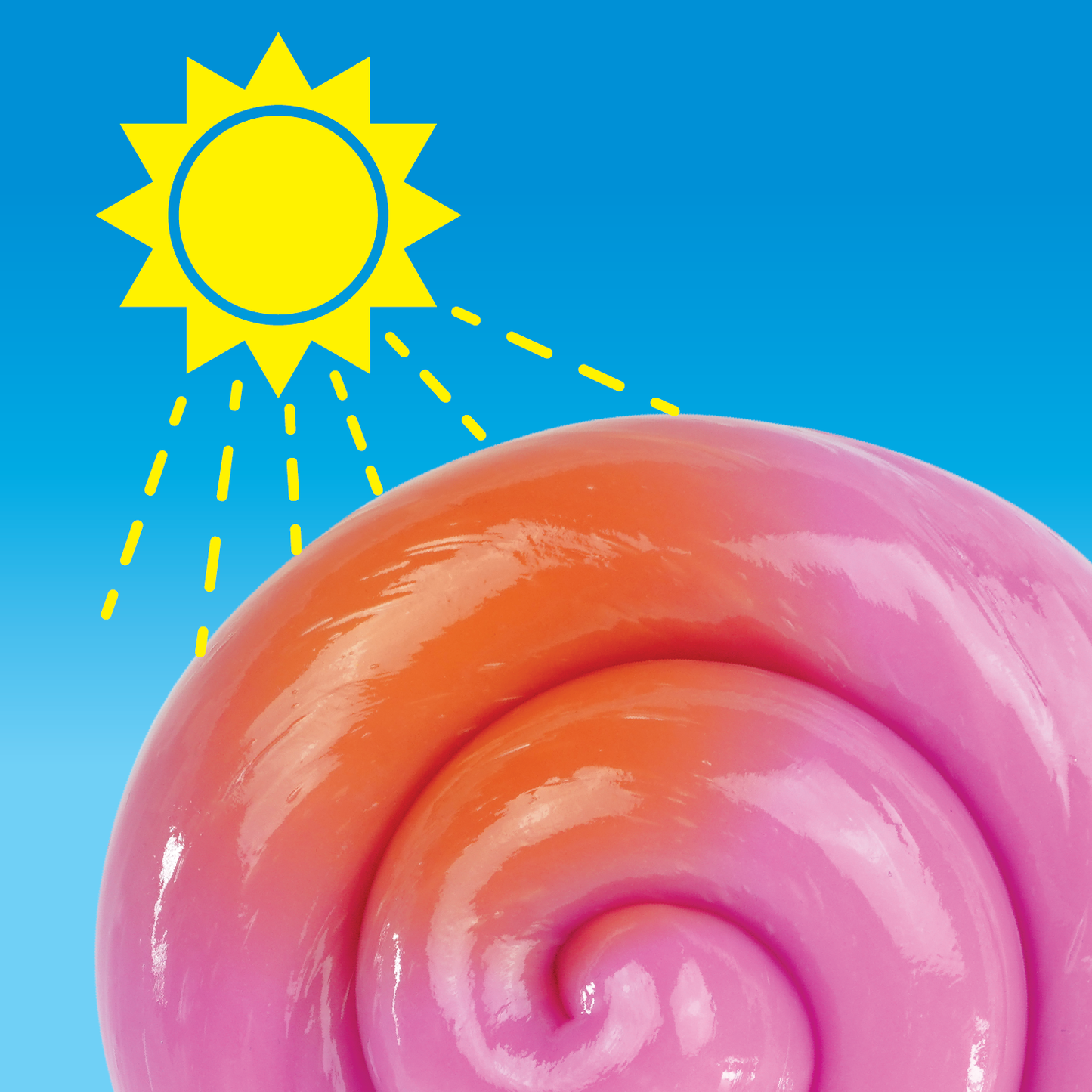 Rainbow Reveal Thinking Putty® – Color Changing Glow Putty | Crazy Aaron’s Sensory Toy