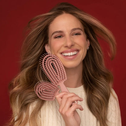 Kitsch Detangling Duo 2-Piece Hair Brush Set | Terracotta