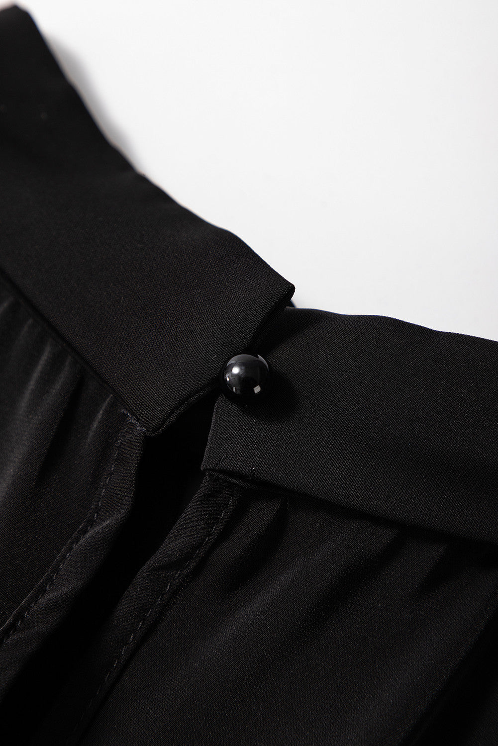 ~PREORDER ~ Black Lace Sleeve Keyhole Blouse ~PREORDER ~