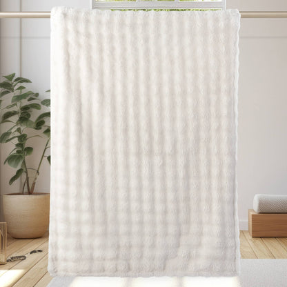 Features:

🤍 Ultra-soft faux fur for a luxe, cozy feel
🐻‍❄️ Plush texture that adds warmth and style
🛋️ Perfect for couches, beds, and cozy corners
✨ Boutique-style home décor piece
❄️ Ideal for chilly nights and year-round snuggling
🎁 Makes a perfect gift (if you can part with it 😉)

Size:

50" x 70"

Materials:

Faux fur plush fabric