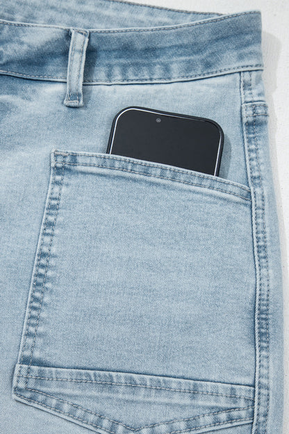 ~PREORDER ~ Frayed Cropped Straight Jeans ~PREORDER ~