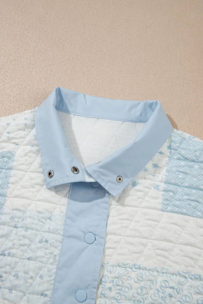 ~PREORDER~ Bluebell Patchwork Quilted Pullover ~PREORDER~