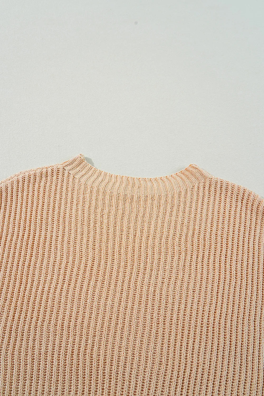 ~PREORDER~ Easy Layers Apricot Side Slit Knit Sweater ~PREORDER~