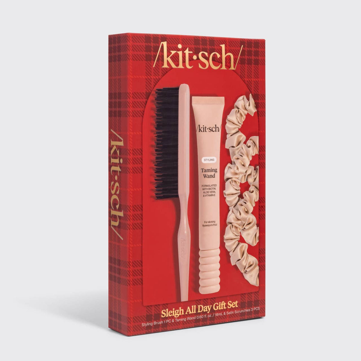 Kitsch Sleigh All Day Gift Set | 5-Piece Holiday Hair Styling Set
