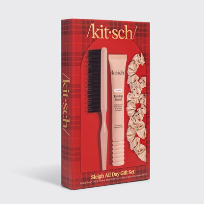 Kitsch Sleigh All Day Gift Set | 5-Piece Holiday Hair Styling Set