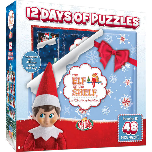 Elf on the Shelf Advent Calendar 48pc Puzzles