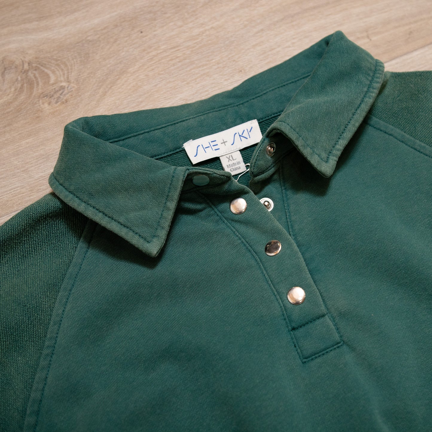 Forest Edge Collared Pullover