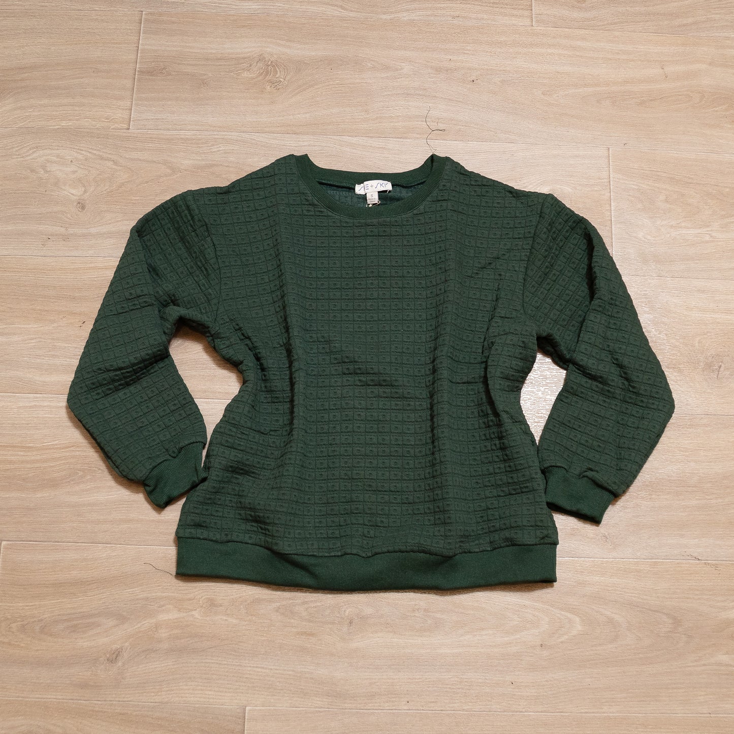 Evergreen Comfort Textured Pullover