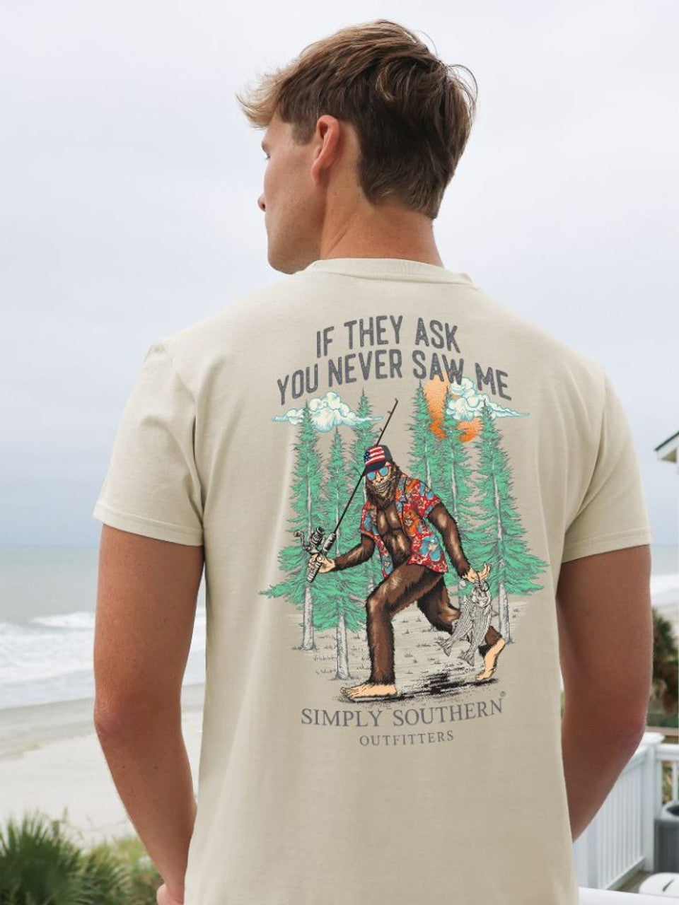 If They Ask Sasquatch Simply Southern T-shirt